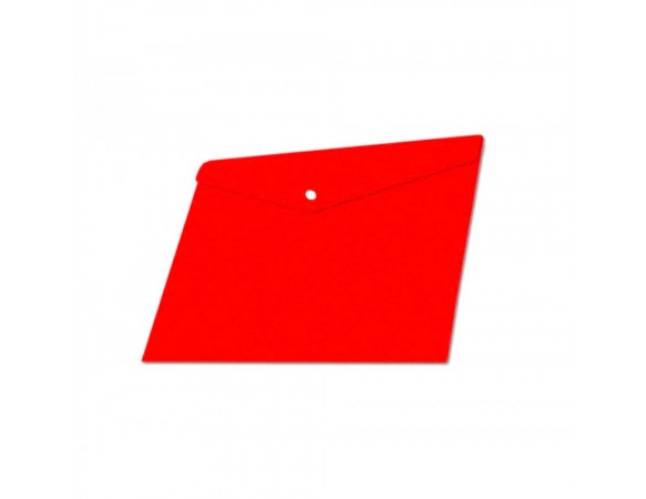 Φάκελος κουμπί Α4 Typotrast Κόκκινος