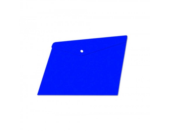 Φάκελος κουμπί Α4 Typotrast Μπλε