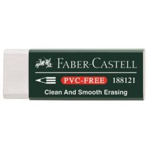 Γόμα Faber-Castell White Vinyl 188121