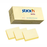 Χαρτιά Αυτοκόλλητα Stick'N Κίτρινο 38χ50 3T. 100Φ.