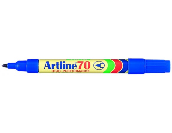 Μαρκαδόρος Ανεξίτηλος Artline 70 Μπλε