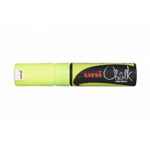 Μαρκαδόρος κιμωλίας Uni Chalk Marker PWE-8K Φωσφοριζέ Κίτρινο
