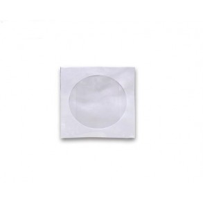 Φάκελα για CD λευκά με παράθυρο 100τ