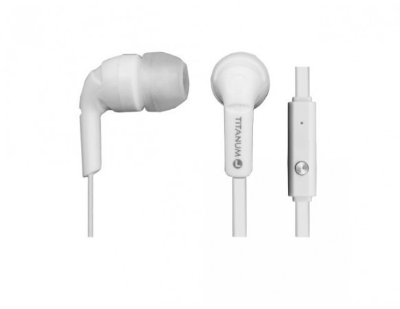 Esperanza  ΤΗ 109W Ακουστικά Με Μικρόφωνο Titanium Λευκό