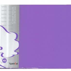Σουπλ P.P. Typotrust 40 Φύλλων Purple Fluo