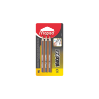 Μολύβι Maped Black'Peps mini σετ 3