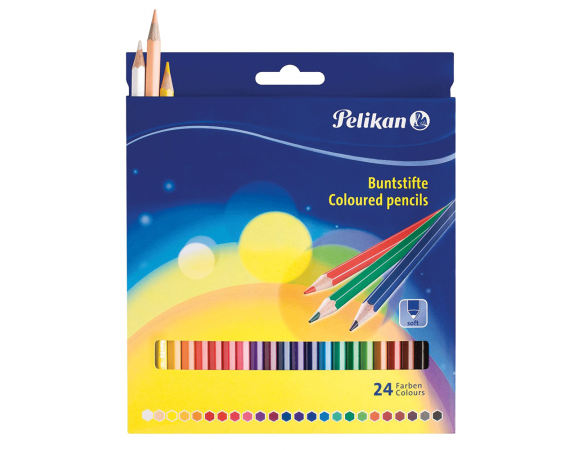 Ξυλομπογιές Pelikan BSLN 24 Χρώματα