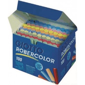 Κιμωλίες Giotto robercollor χρωματιστές 100τμχ.