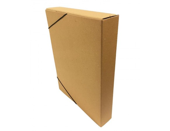Κουτί οικολογικό με λάστιχο ράχη 5εκ. 25x33.5 εκ