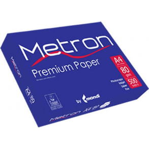 Χαρτί Εκτύπωσης A4 Metron 80gr/m² 500 φύλλα