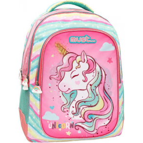 Σχολική Τσάντα Πλάτης Δημοτικού  Must Unicorn