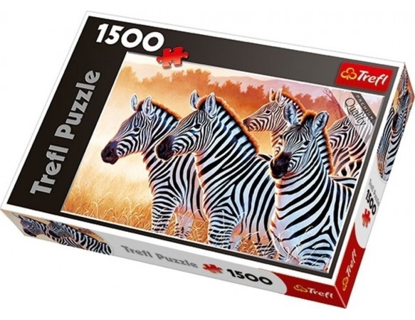 Παζλ Trefl:Zebras 1500 pcs 26129