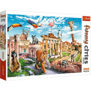 Παζλ Trefl:Funny Cities Wild Rome 2D  1000pcs 10600