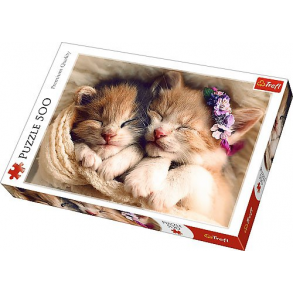 Παζλ Trefl:Sleeping kittens 500 pcs 37271