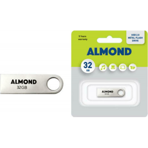 Almond Flash Drive 32 GB μεταλλικό mini