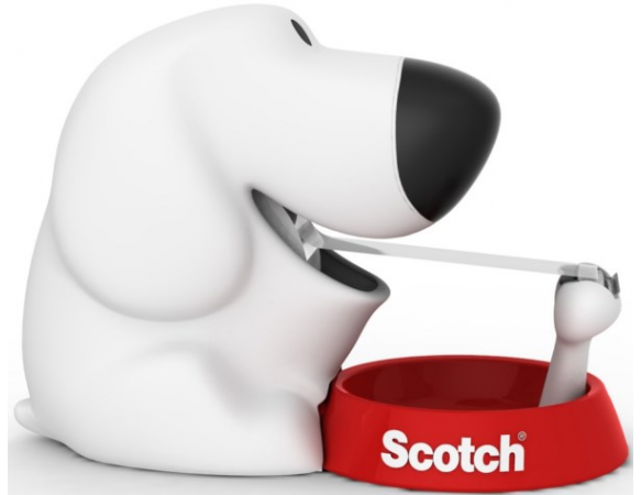 Βάση κολλητικής ταινίας 3M C31 Dog και 1 ταινία  Scotch δώρο