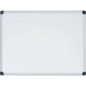 Πίνακας λευκός μαγνητικός Deli με μεταλλικό πλαίσιο 120x180cm