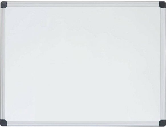 Πίνακας λευκός μαγνητικός Deli με μεταλλικό πλαίσιο 120x180cm
