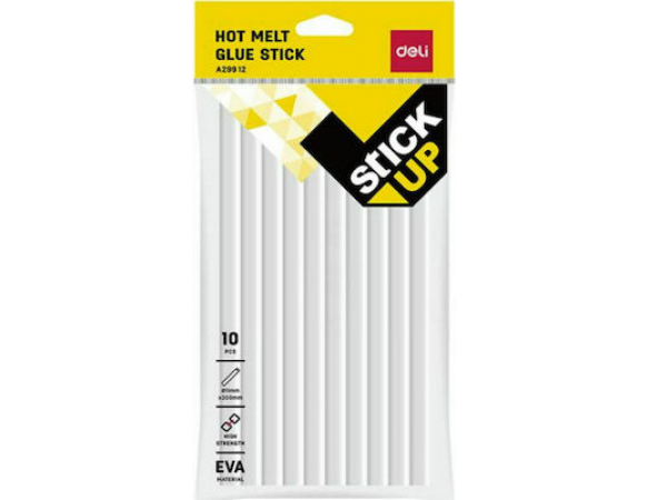 Ράβδοι Σιλικόνης Deli Glue Sticks 11x200mm 