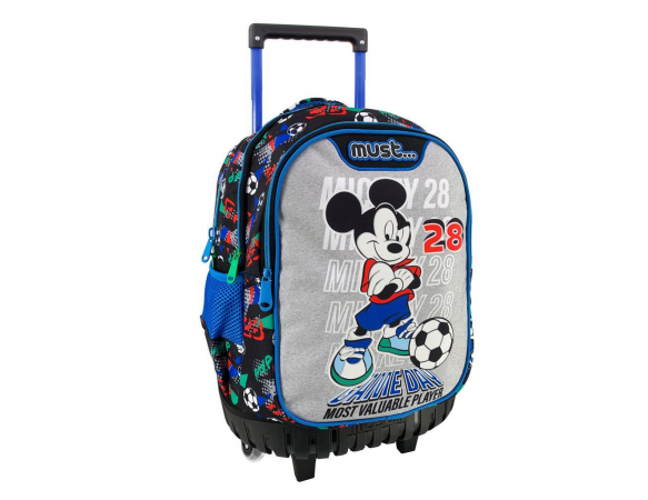 Σχολική Τσάντα Τρόλεϊ Δημοτικού Must Mickey Game Day